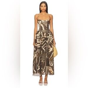 Bardot Estie Printed Maxi Dress